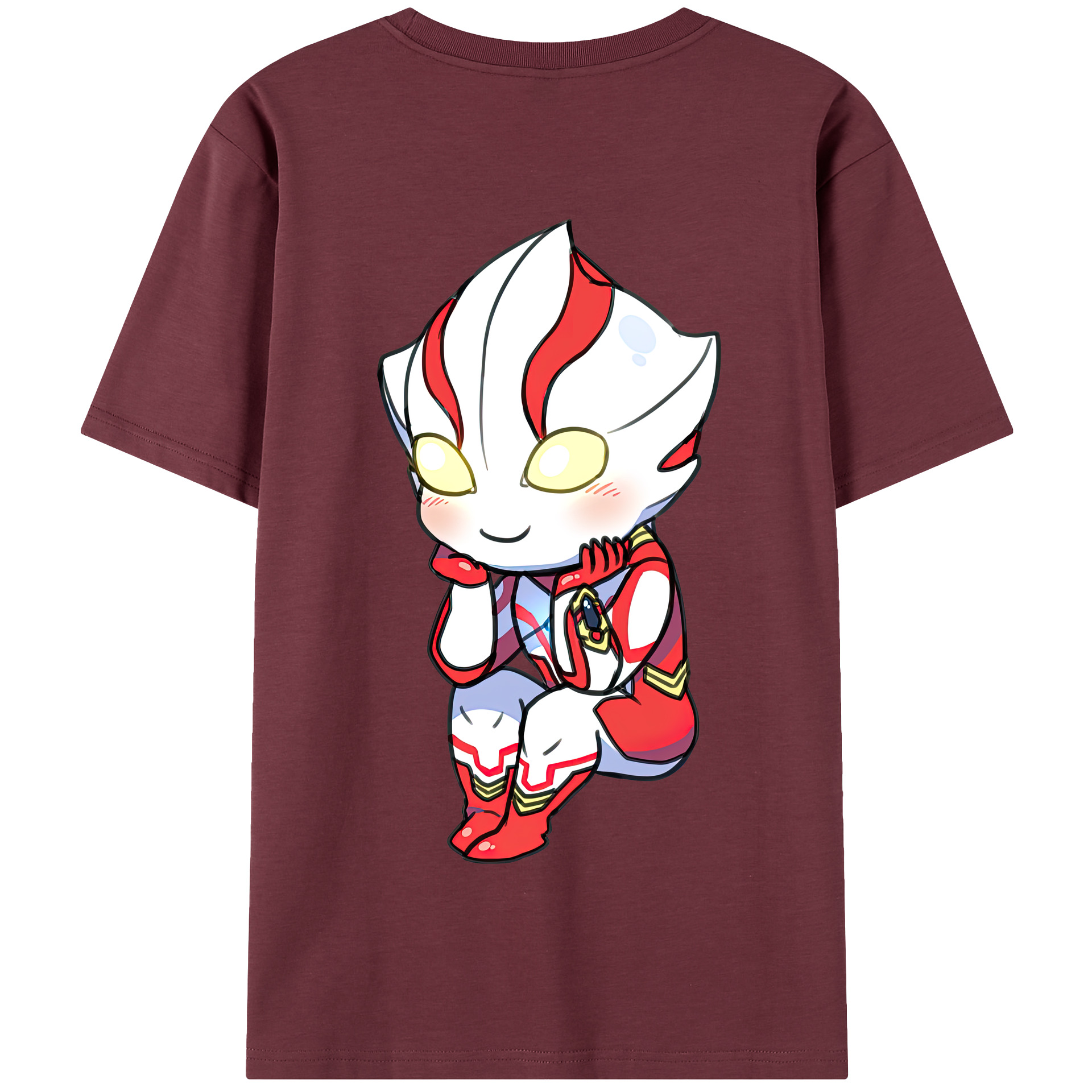 （画像用） ウルトラマン Ultraman 綿100％半袖Tシャツ（背面プリント）